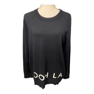 Broome Street Kate Spade OOh La La Cashmere and Cotton Blend Sweater Size M
